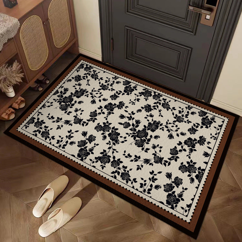 Decorative Floral Area Mat  1789834621