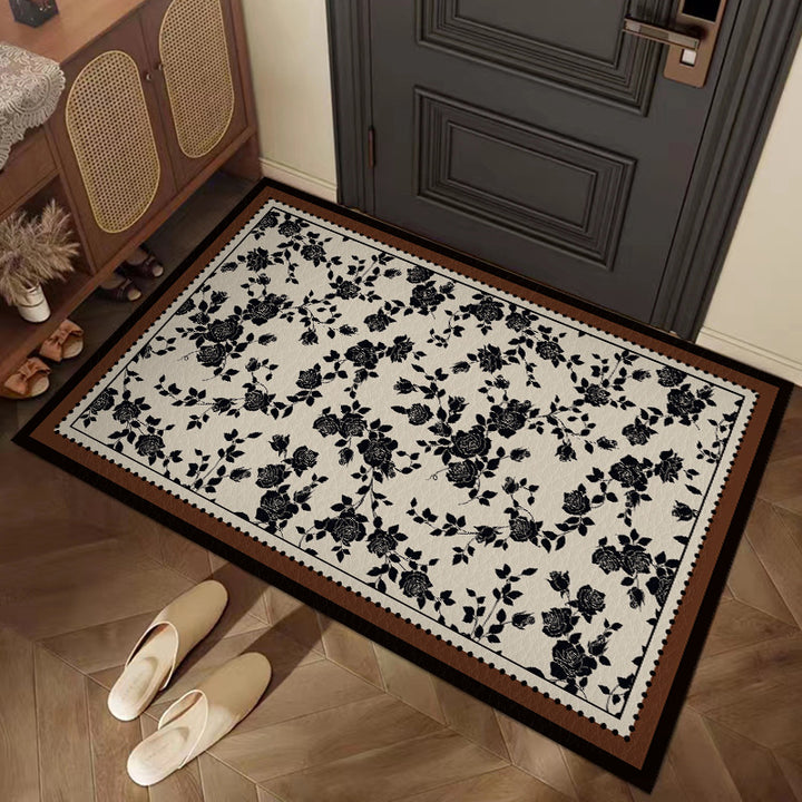 Decorative Floral Area Mat  1789834621