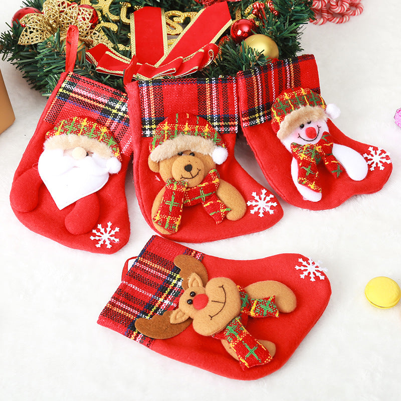 Cute Christmas stocking with reindeer motif Kalsten