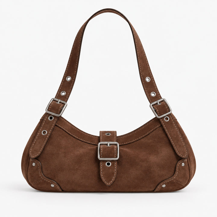 Suede Shoulder Bag