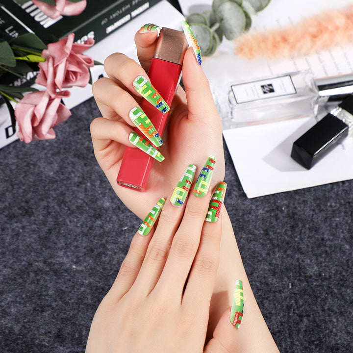 Creative and stylish art nails Kalsten
