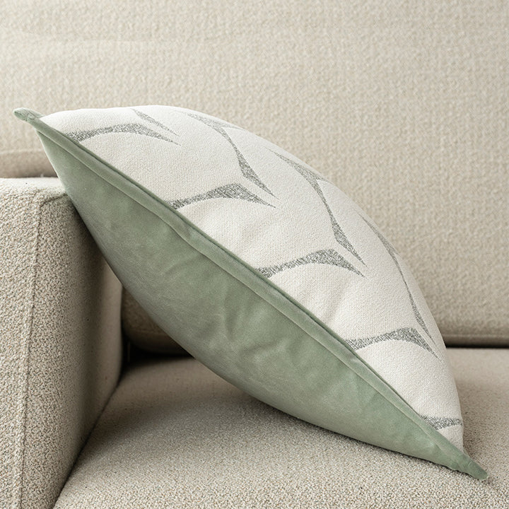 Floral Textured Decorative Pillow