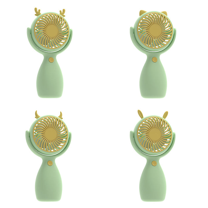 Women's portable mini hand fan with animal design Kalsten