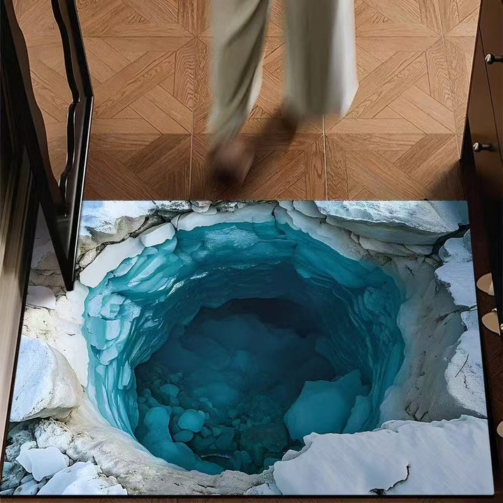 Artistic 3D Optical Illusion Area Rug