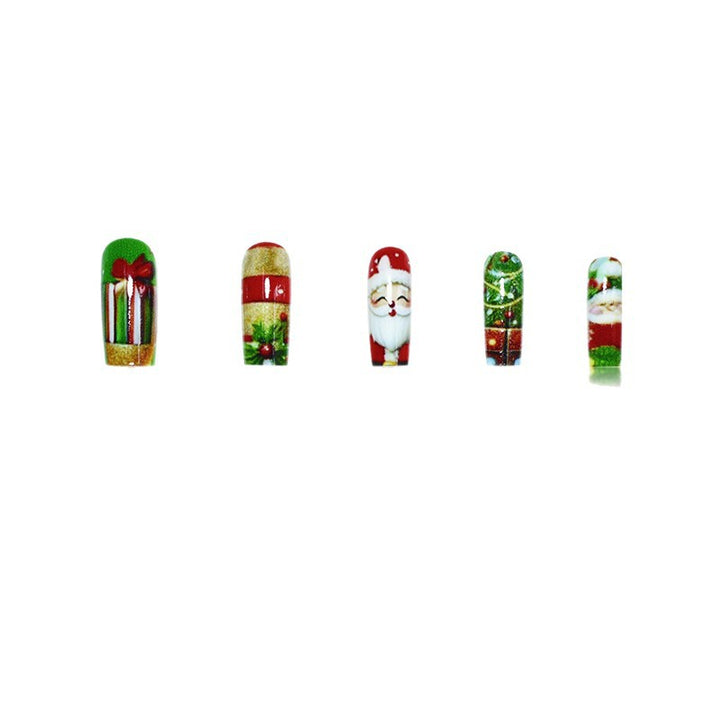 Festive Holiday Themed Nail Art Kalsten