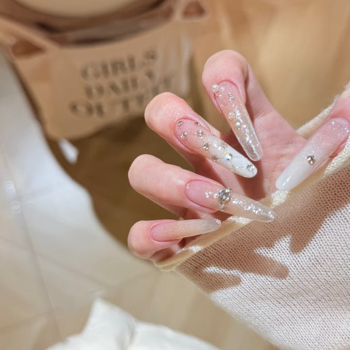 Artificial nails with elegant ombre effect Kalsten
