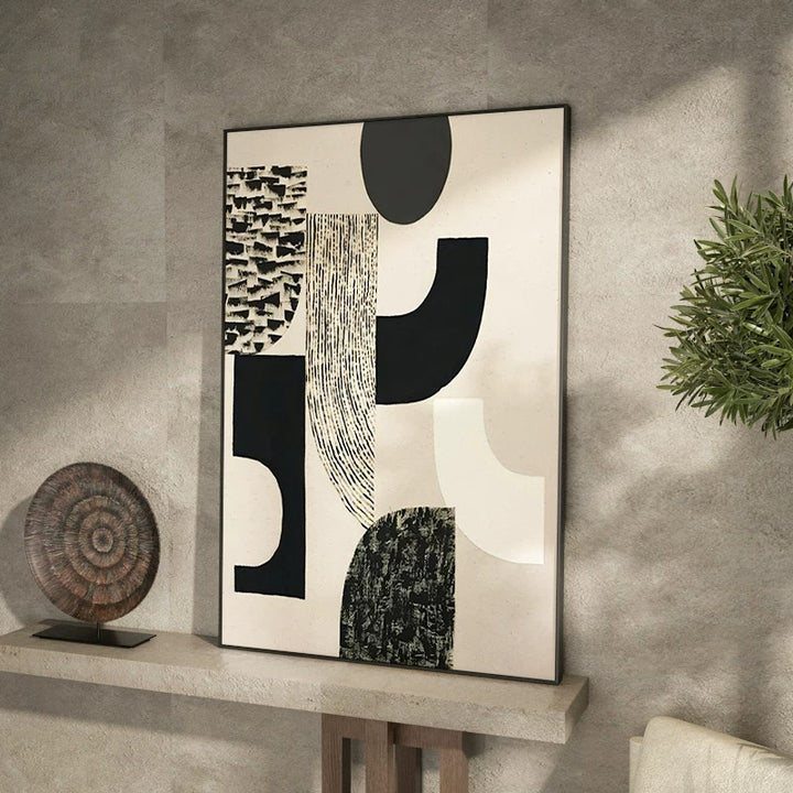 Abstract Geometric Wall Art Canvas