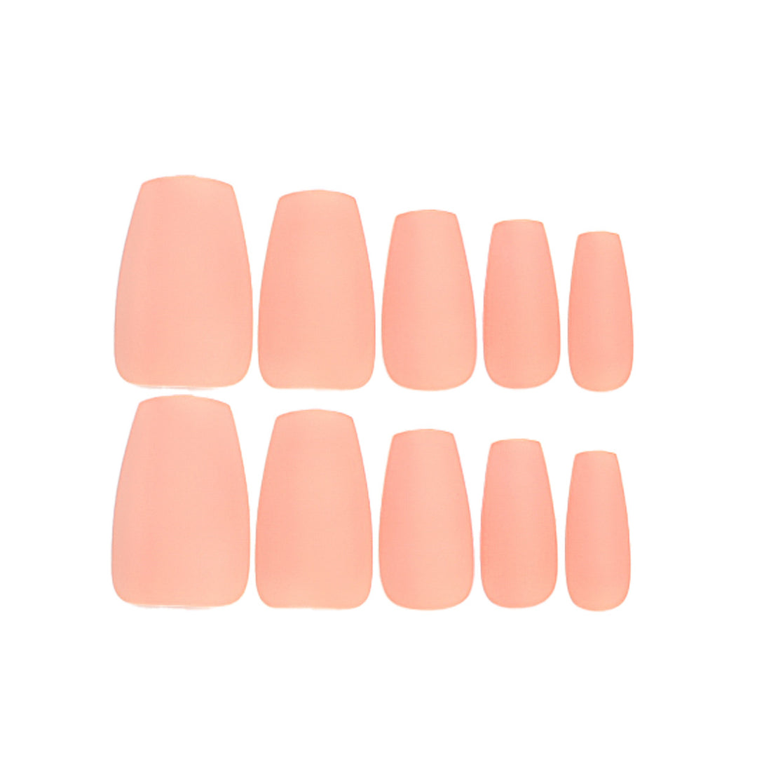 Elegant Nail Art with Matte Finish Kalsten