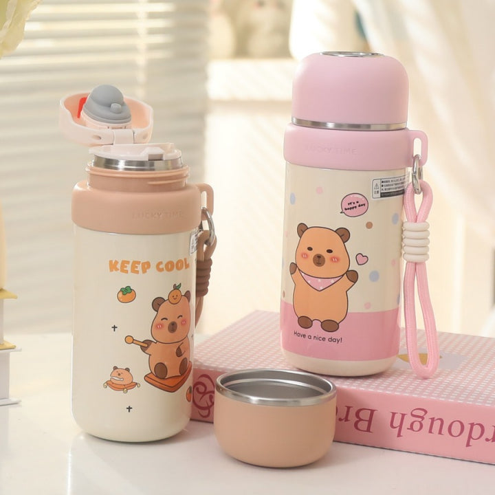 Insulated drinking bottle with fun animal motifs Kalsten