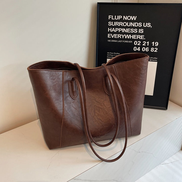 Premium Leather Tote Bag Kalsten