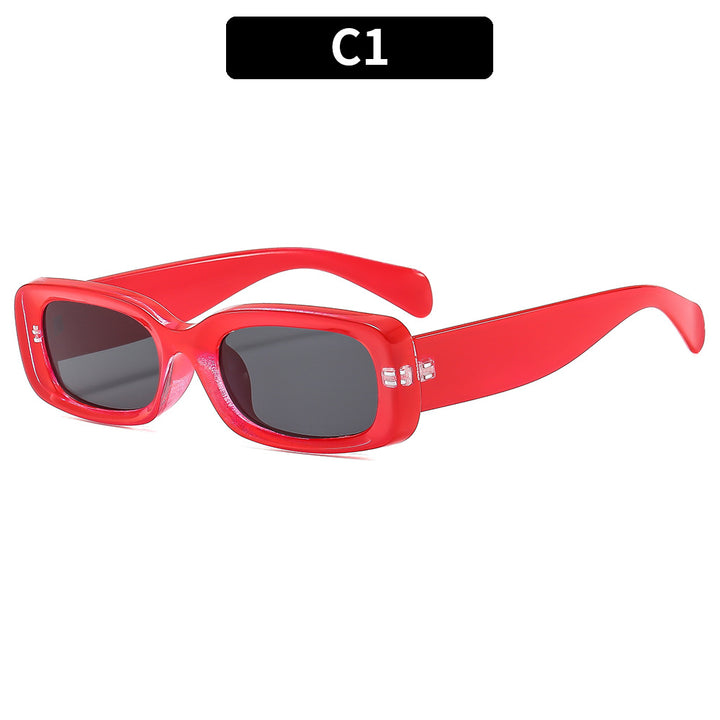 Chic Rectangle Frame Sunglasses