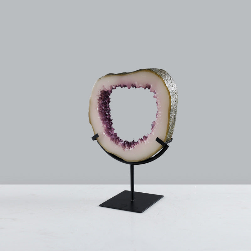 Decorative Geode Sculpture