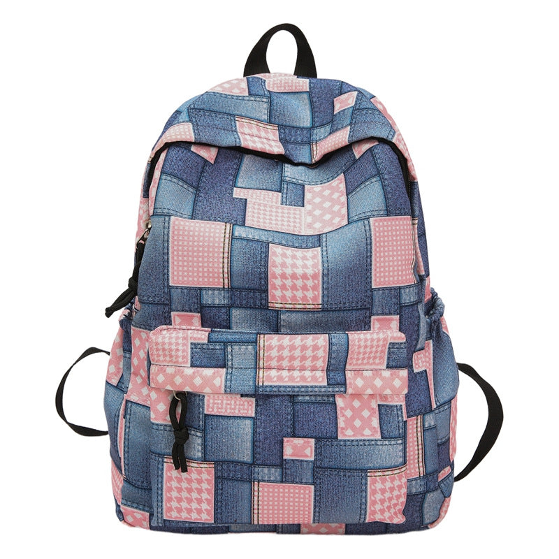 Backpack in Creative Patchwork Design Kalsten