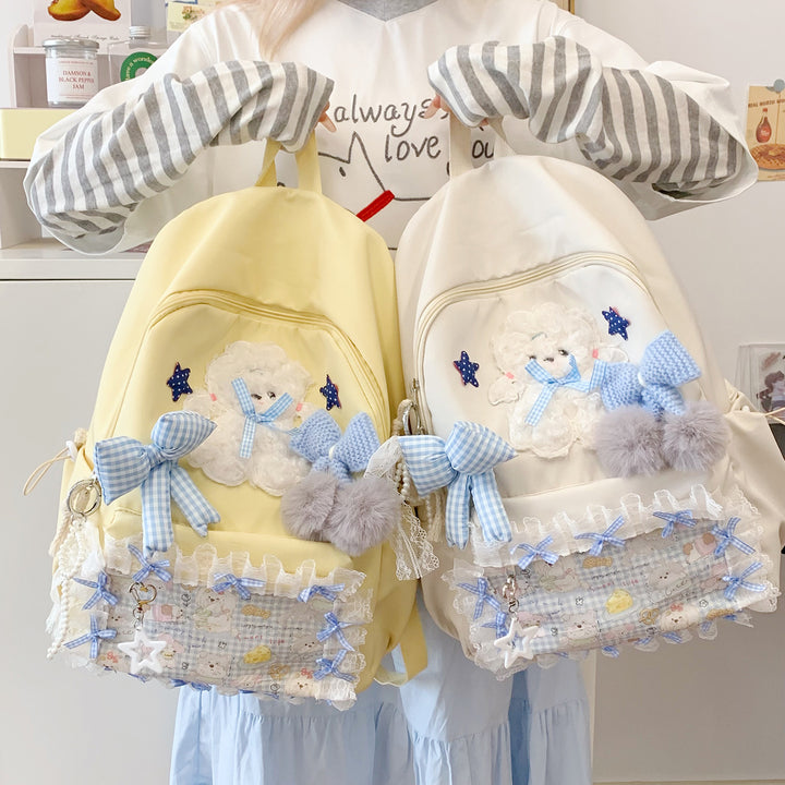 Cute Decorative Plush Backpack Kalsten