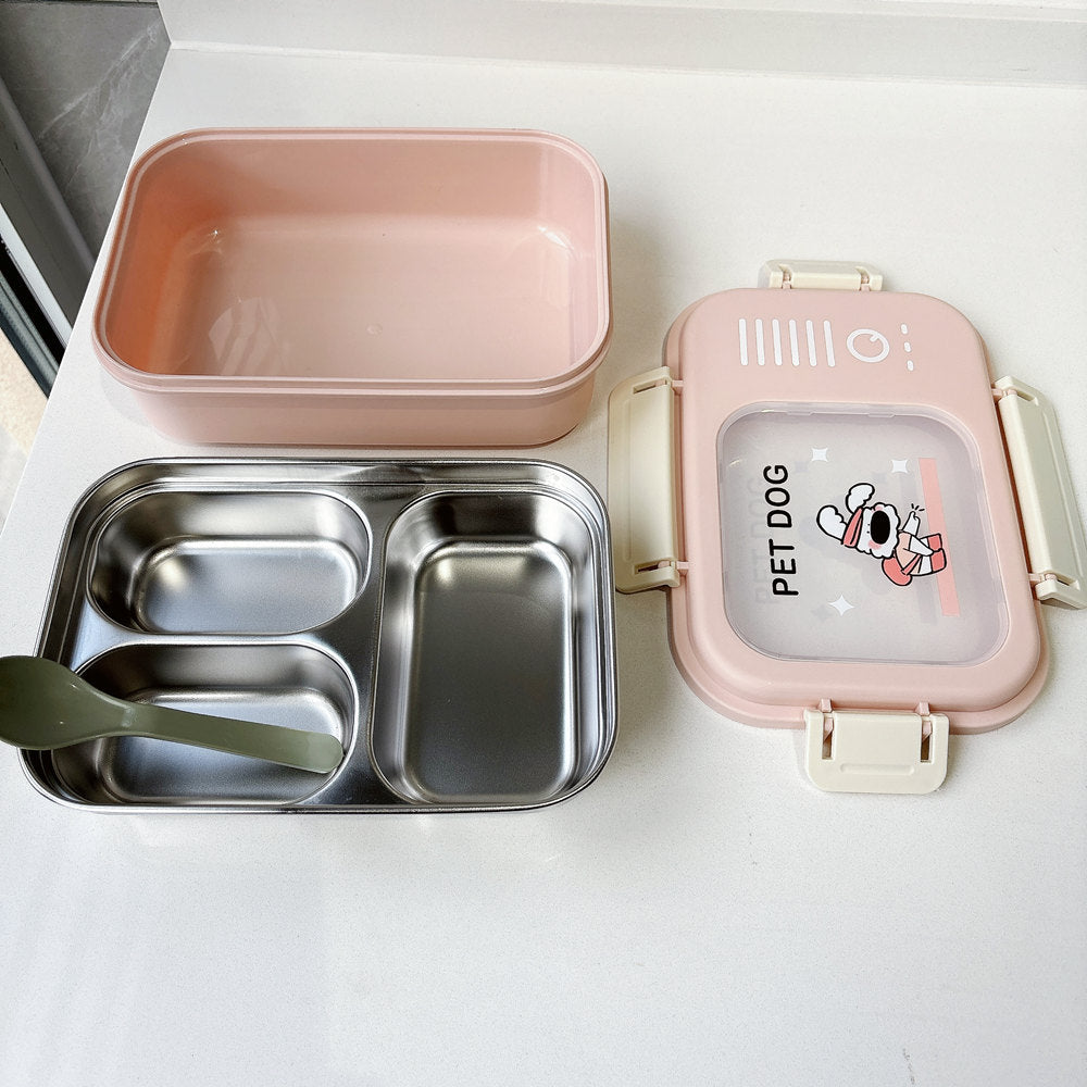 Multi-Compartment Pet Food Container