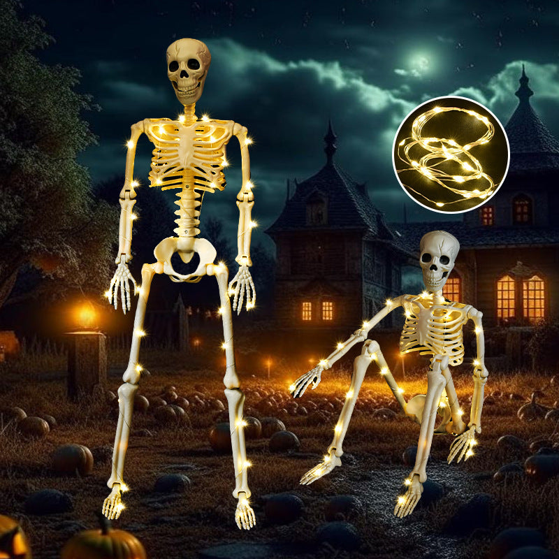Decorative Light-Up Skeleton Set Kalsten