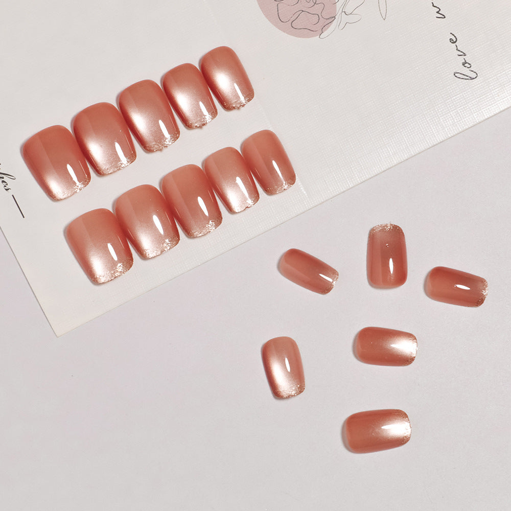Premium Glossy Gel Press-On Nail Set Kalsten