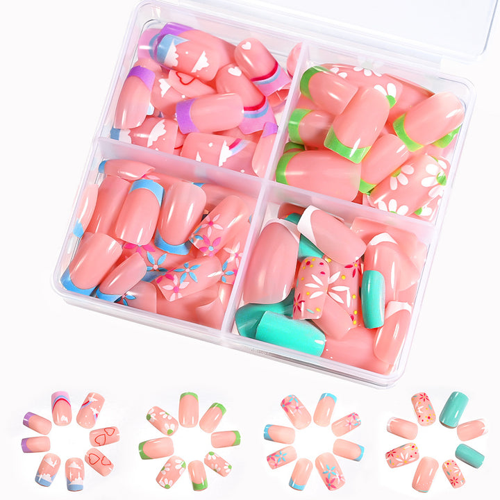 Artistic Themed Press-On Nail Collection Kalsten