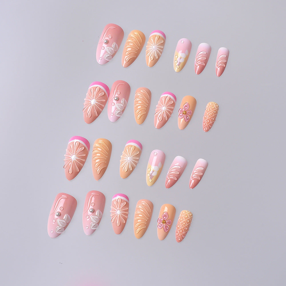 Elegant Press-On Nail Art Set Kalsten