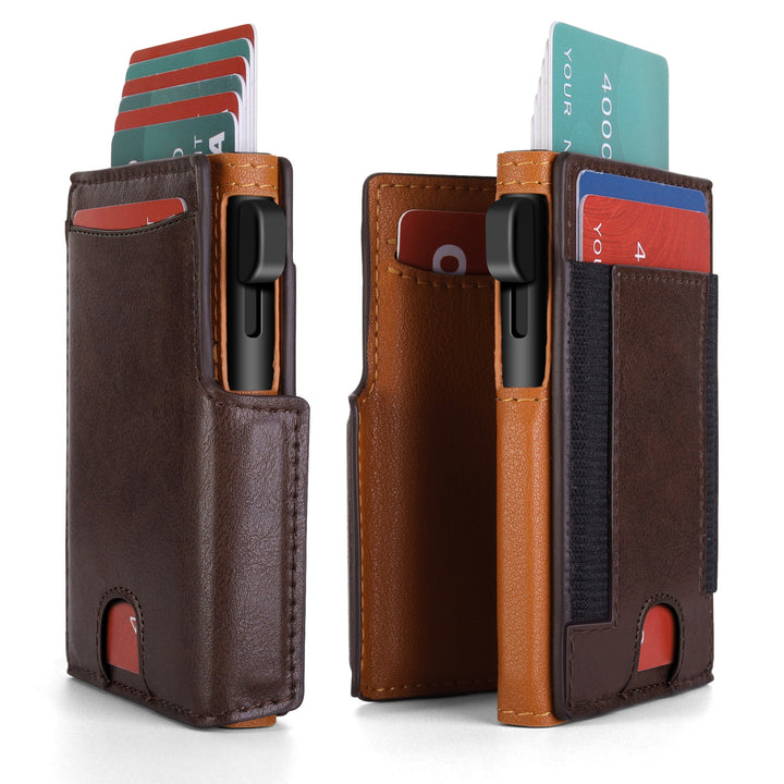 Dual-Layer Leather Cardholder Kalsten