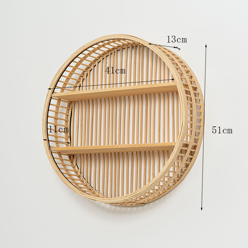 Handwoven storage basket for bathroom utensils Kalsten