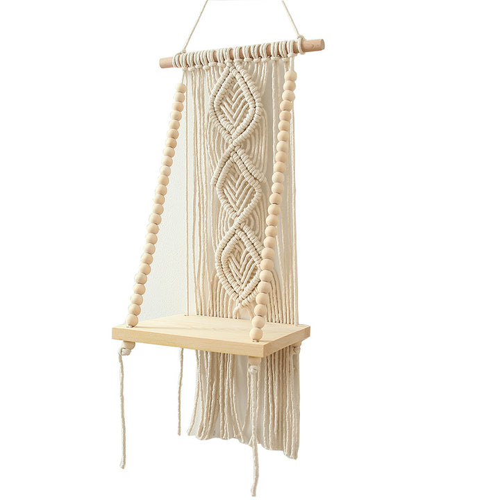 Decorative Macramé Swing Shelf Kalsten