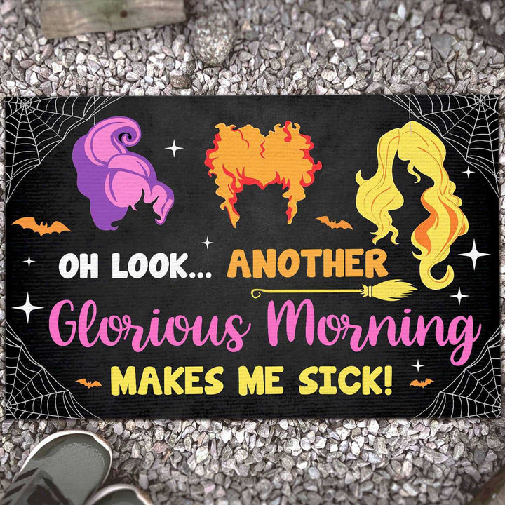 Halloween-Themed Welcome Mat