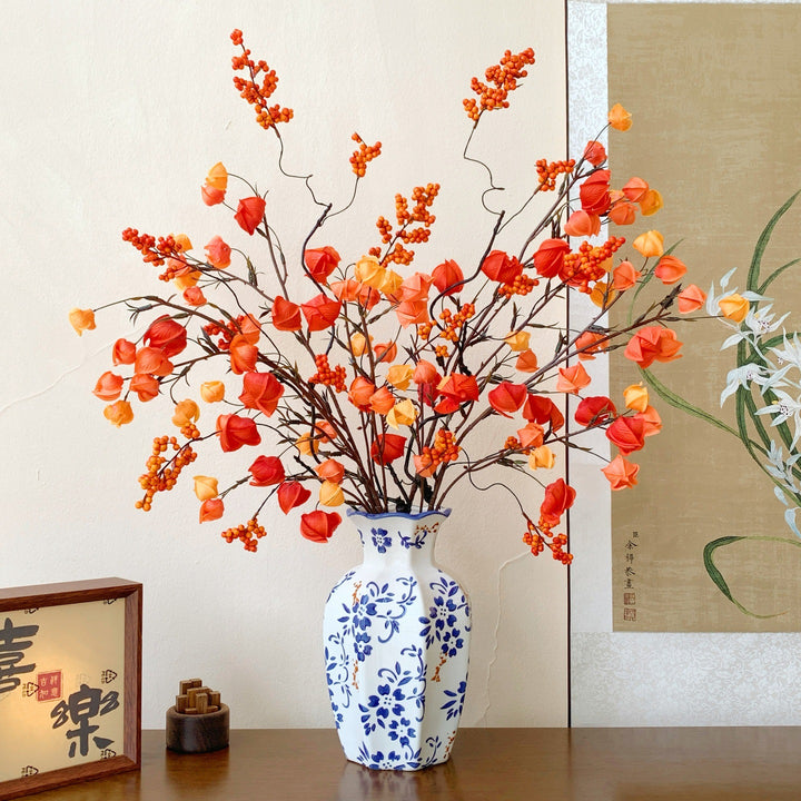 Decorative Floral Branch for Home Decor Display