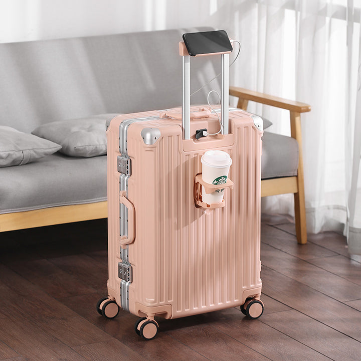 Unisex Sleek and Durable TSA-Friendly Hard Shell Carry-On Suitcase Kalsten