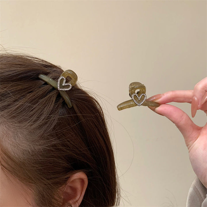 Heart-Shaped Decorative Hair Clip Kalsten