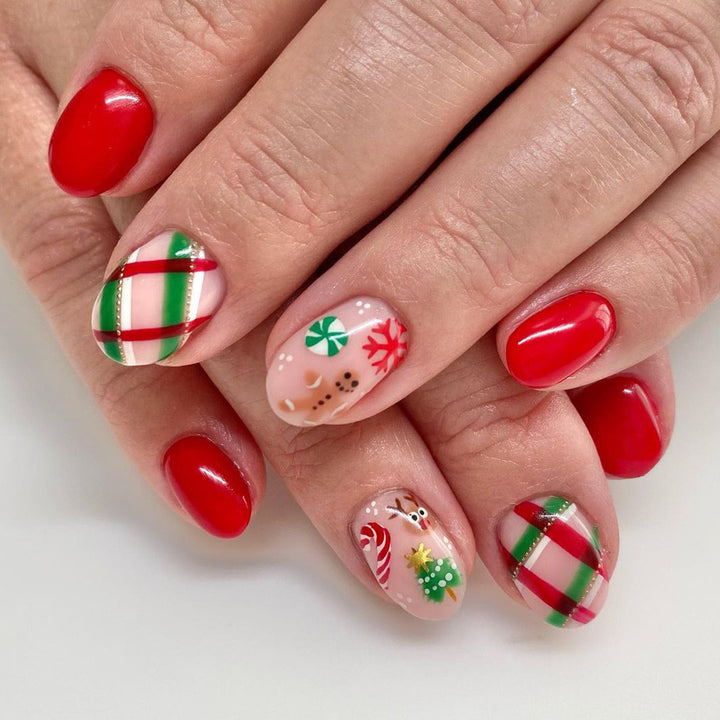 Festive Nail Design Kalsten