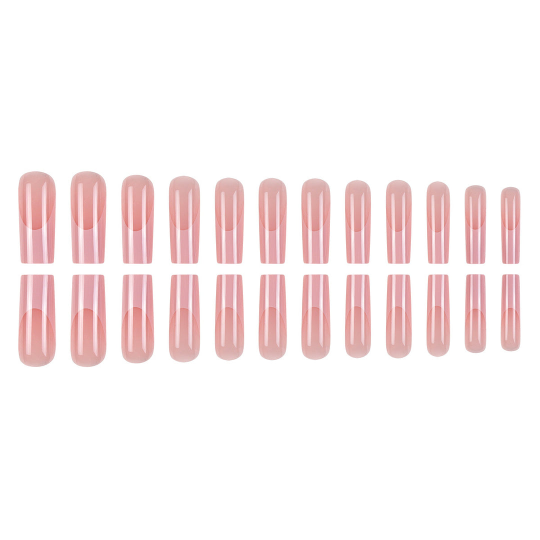 Long Glossy Press-On Nail Set Kalsten