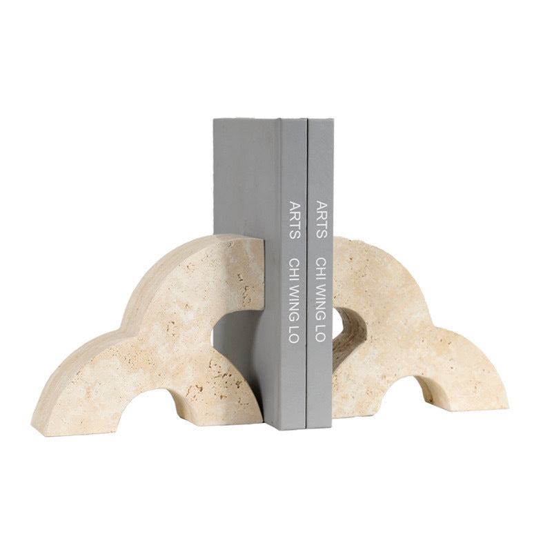 Artistic Geometry Bookends