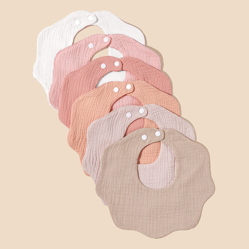 Soft Muslin Baby Feeding Apron kalsten