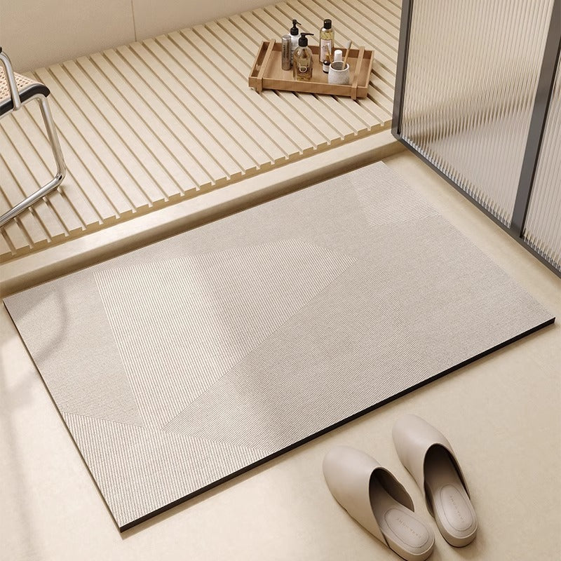 Geometric Design Bath Rug Kalsten