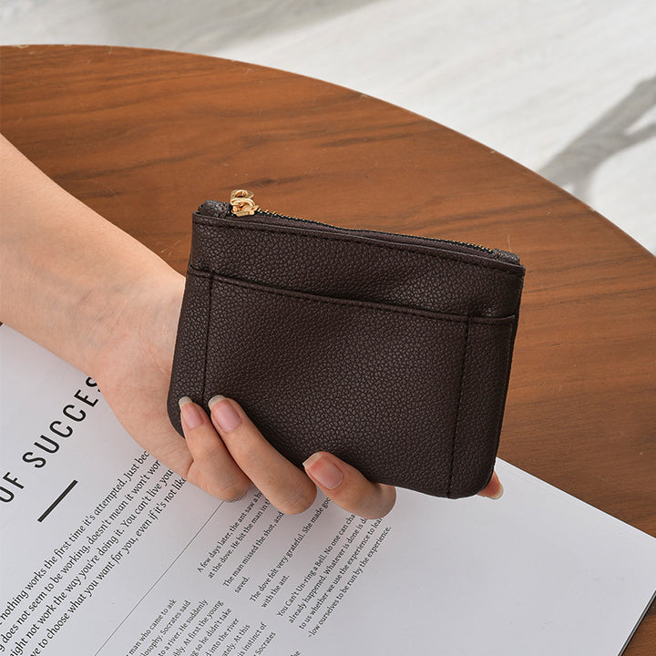 Premium Textured Leather Card Holder Kalsten