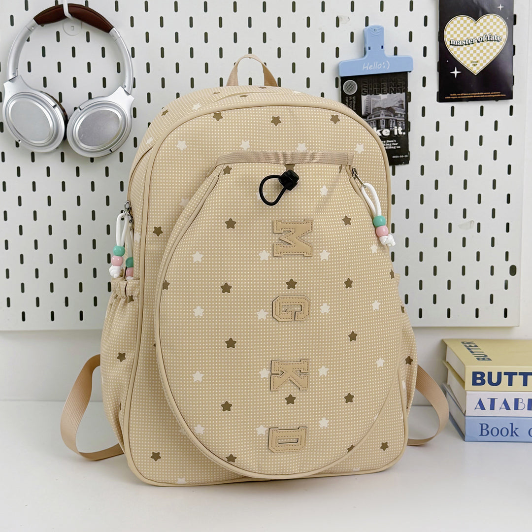 Star-Patterned Casual School Backpack Kalsten