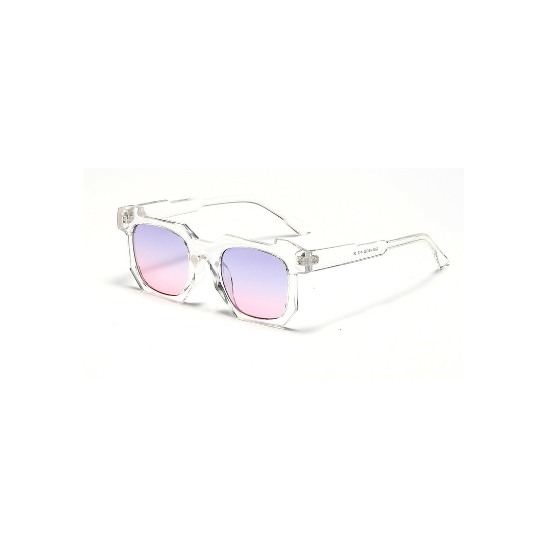 Women's fashionable transparent sunglasses with stylish gradient lenses Kalsten