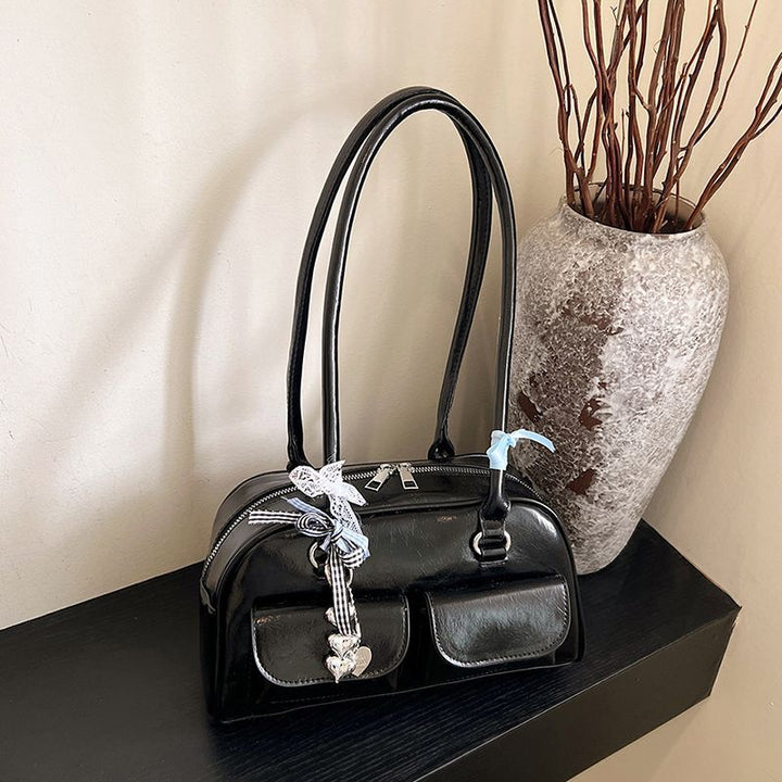 Elegant Dual-Pocket Handbag Kalsten