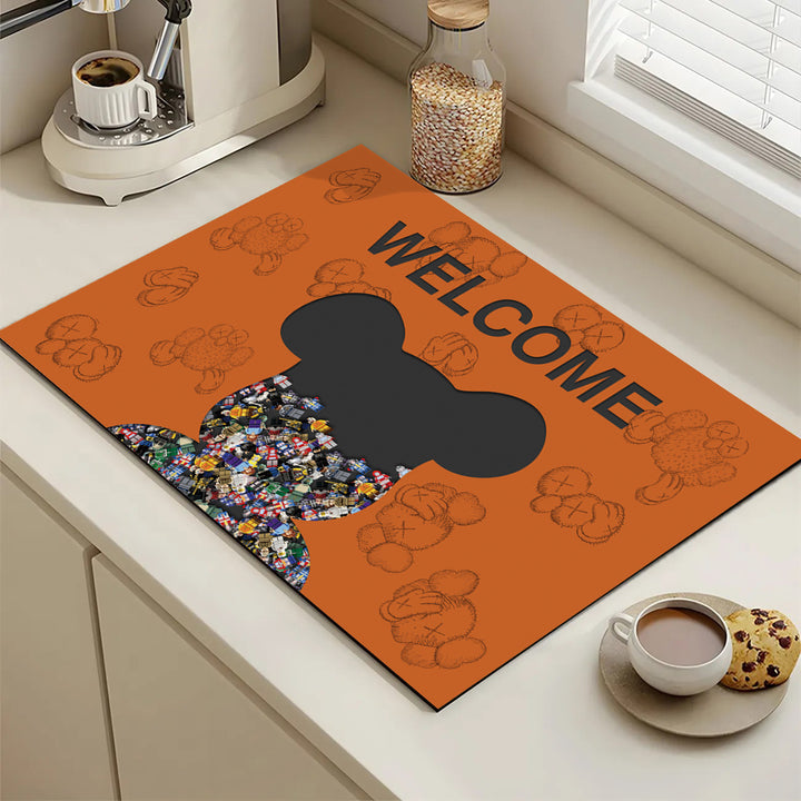 Decorative Entryway Welcome Mat Kalsten