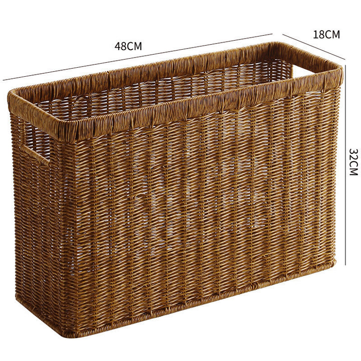 Versatile Wicker Organizer Basket Kalsten