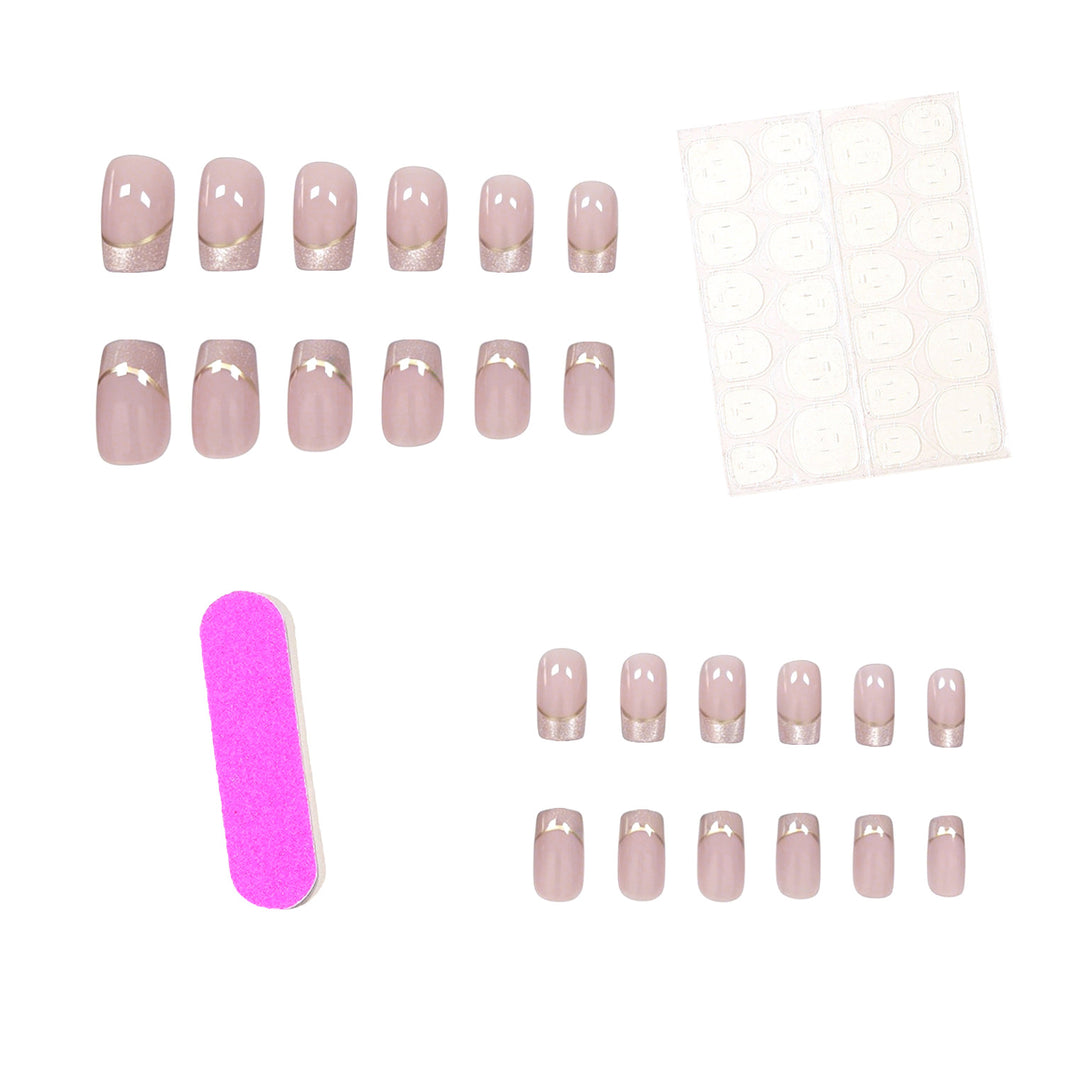 Elegant French Tip Acrylic Nail Art Enhancements Kalsten