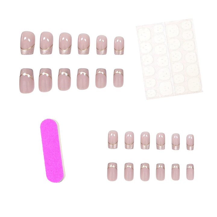 Elegant French Tip Acrylic Nail Art Enhancements Kalsten