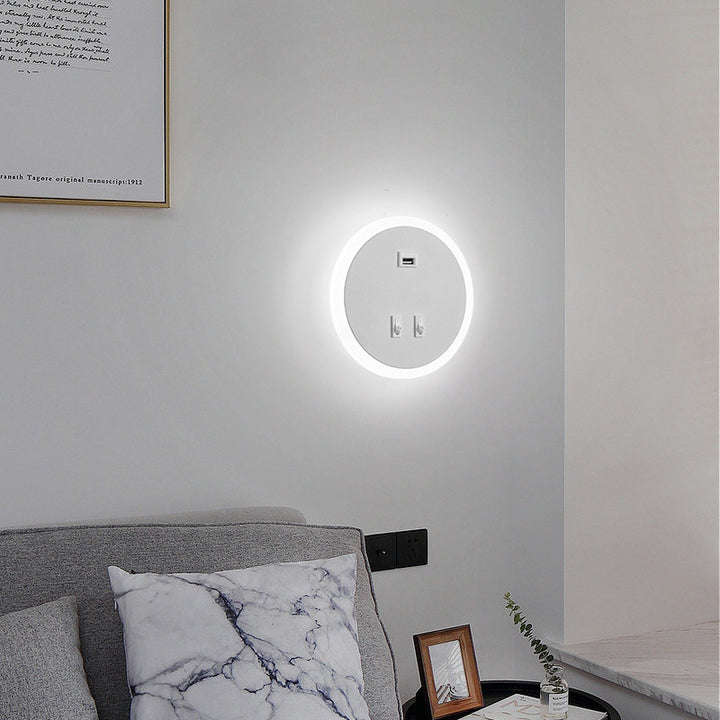 Wall-Mounted LED Night Light Fixture