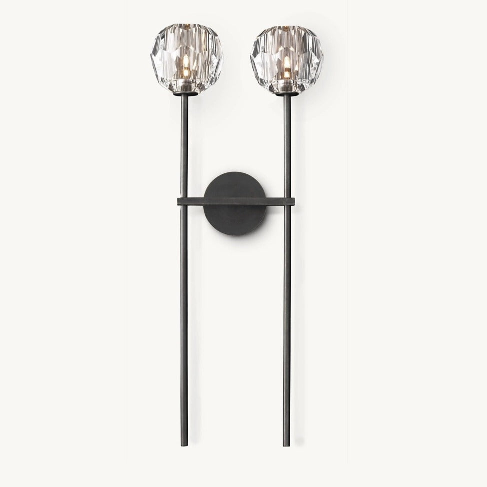 Elegant Crystal Wall Sconce