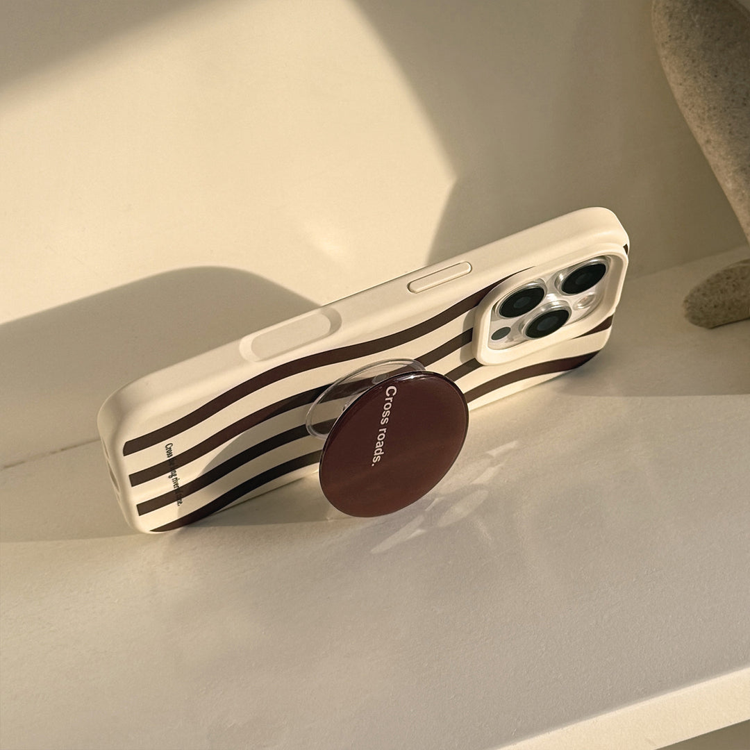 Stylish coaster made of ceramic Kalsten