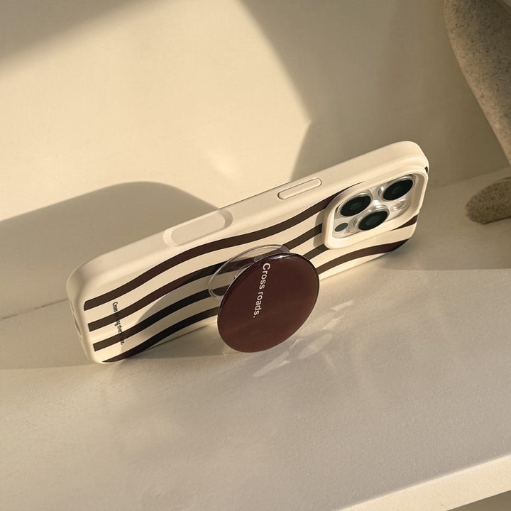 Stylish coaster made of ceramic Kalsten