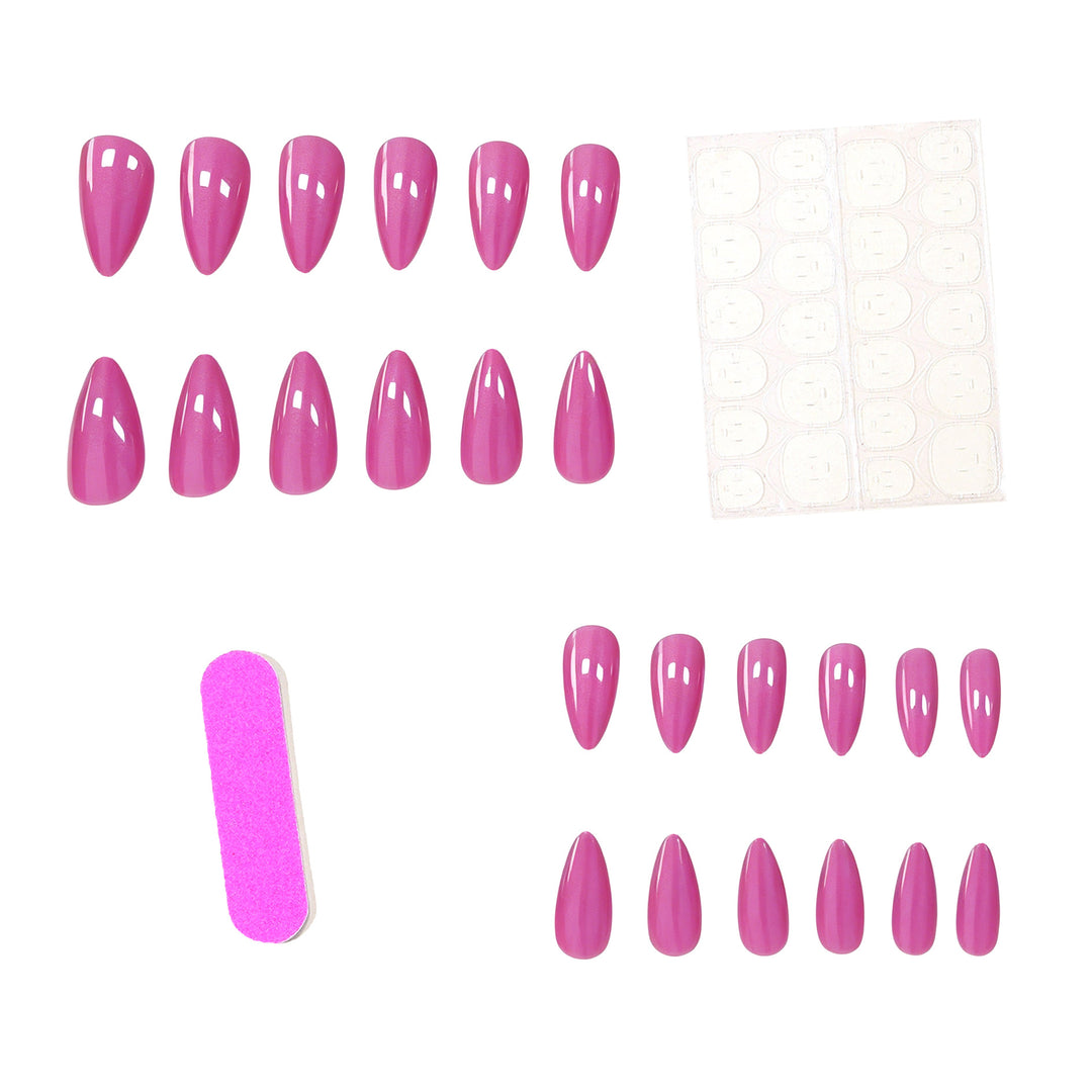 Glossy Stiletto Nail Enhancements Kalsten