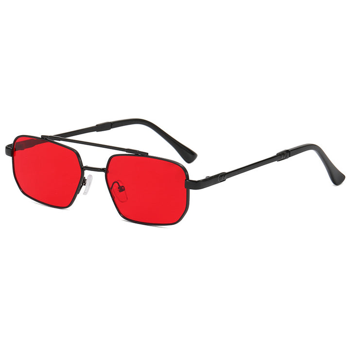 Women's fashionable geometric glasses with lightweight metal frame Kalsten