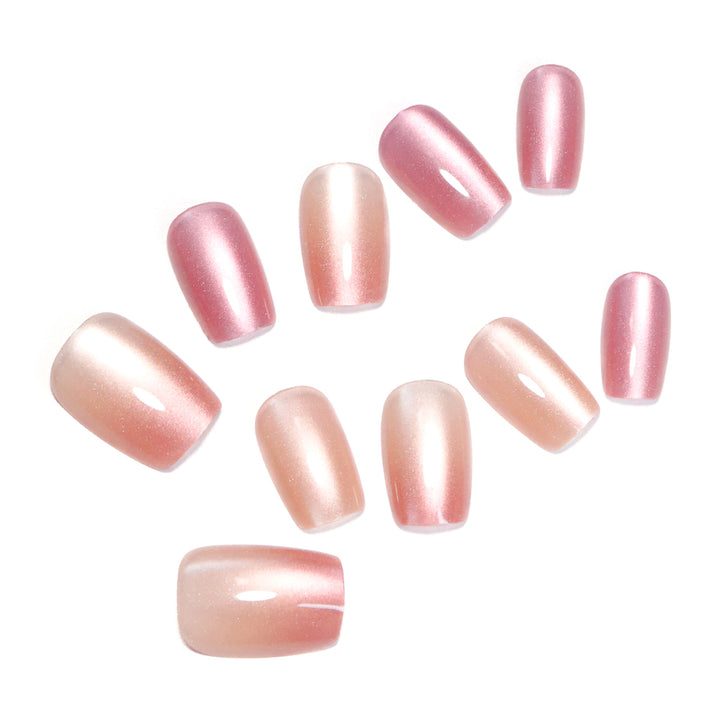 Artificial nail tips with ombre effect Kalsten